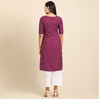 Stylish Women Crepe Straight Kurta-thumb4