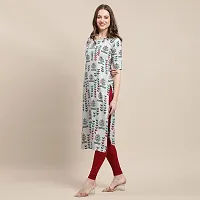 Stylish Women Crepe Straight Kurta-thumb1