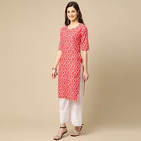 Stylish Women Crepe Straight Kurta-thumb1