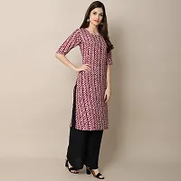 Stylish Women Crepe Straight Kurta-thumb2