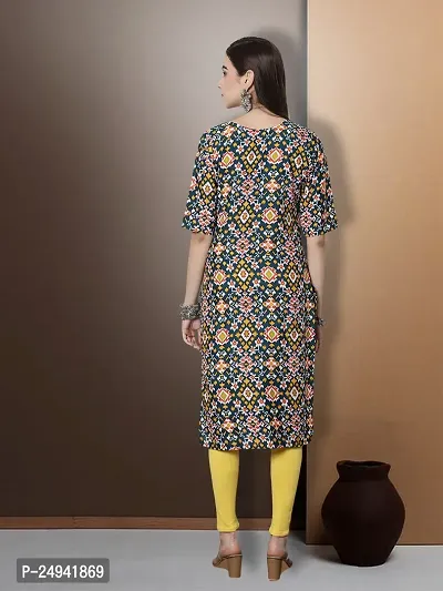 Stylish Fancy Designer Crepe Kurta For Women-thumb3