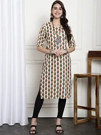 Fancy Crepe Printed Kurtas For Women Pack Of 6-thumb2