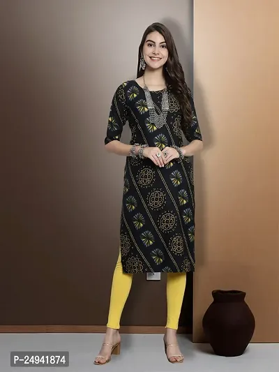 Stylish Fancy Designer Crepe Kurta For Women-thumb0