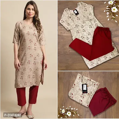 Fancy Crepe Kurta Bottom Set For Women