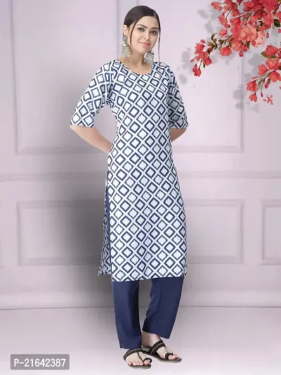 Stylish Crepe Stitched Kurta For Women