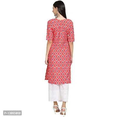 Trendy Crepe Digital Printed Straight Kurta For Women ( Pack Of 6 )-thumb2