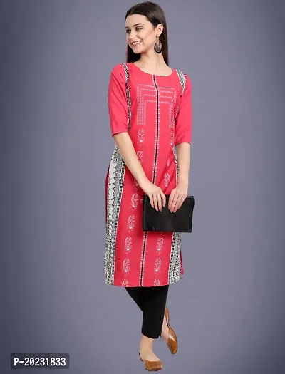 Amazing American Crepe Printed Kurti For Women