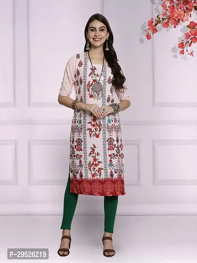 Stylish Multicoloured Crepe Stitched Kurta For Women Combo Of 2-thumb3