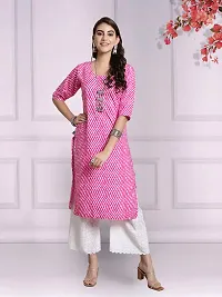 Attractive Multicoloured Printed Crepe Kurta Combo Of 2-thumb2