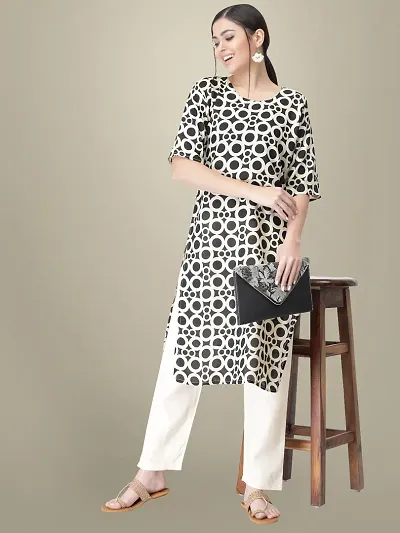 Stylish Crepe Kurti For Women