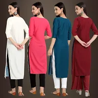 Fancy Crepe Kurtis for Women Pack Of 4-thumb1