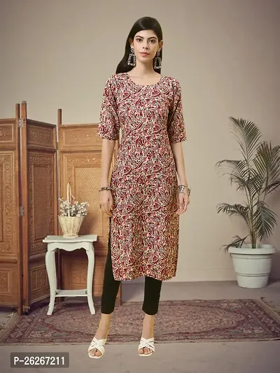 Stylish Multicoloured Crepe Printed Kurta For Women Combo Of 2-thumb3