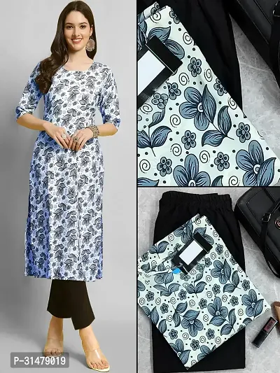 Fancy Crepe Kurta Bottom Set For Women