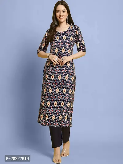 Amazing Crepe Printed Kurta Set For Women