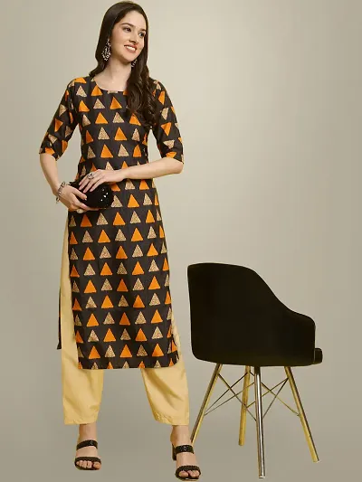 Fancy Crepe Printed Kurti