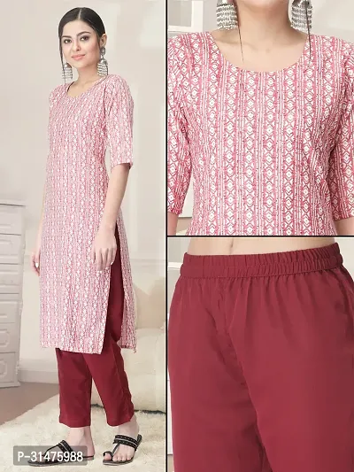 Fancy Crepe Kurta Bottom Set For Women