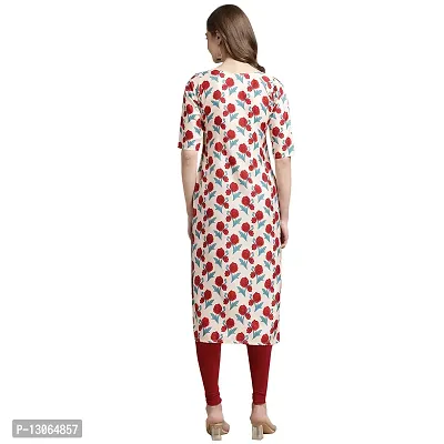 Trendy Crepe Digital Printed Straight Kurta For Women ( Pack Of 6 )-thumb2