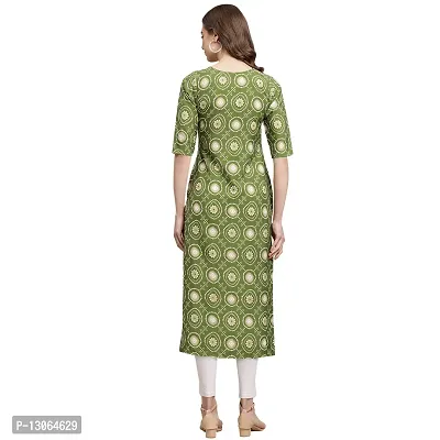 Trendy Crepe Digital Printed Straight Kurta For Women ( Pack Of 6 )-thumb4