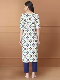 Women Stylish Crepe Printed Straight Kurta-thumb1