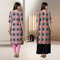 Fancy Rayon Kurtis For Women Pack Of 2-thumb1