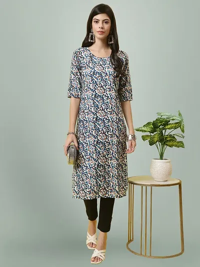 Fancy Crepe Printed Kurti