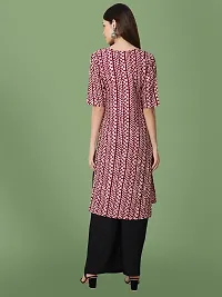 Stylish Crepe Printed Kurti For Women-thumb3