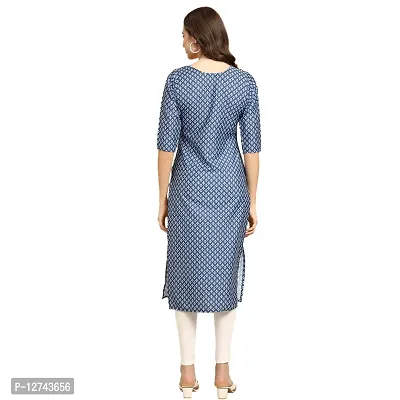 Stylish Crepe Digital Printed Straight Kurti For Women Pack of 3-thumb2