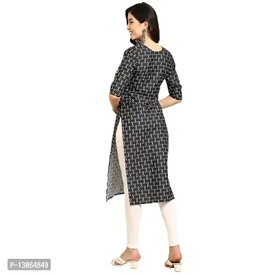 Trendy Crepe Digital Printed Straight Kurta For Women ( Pack Of 6 )-thumb3