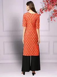 Stylish Crepe Stitched Kurta For Women-thumb2