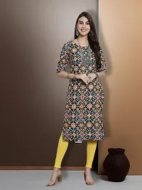 Stylish Fancy Designer Crepe Kurta For Women-thumb1