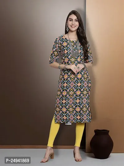 Stylish Fancy Designer Crepe Kurta For Women-thumb2