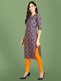 Stylish Crepe Printed Kurti For Women-thumb1