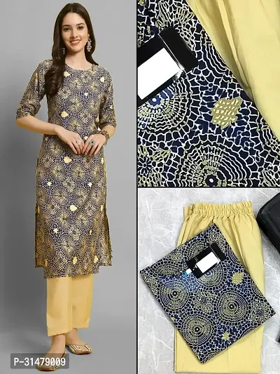 Fancy Crepe Kurta Bottom Set For Women-thumb0