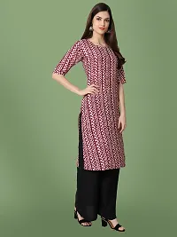 Stylish Crepe Printed Kurti For Women-thumb2