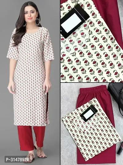 Fancy Crepe Kurta Bottom Set For Women