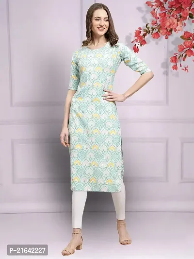 Stylish Crepe Stitched Kurta For Women-thumb2