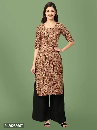 Stylish Crepe Printed Kurti For Women