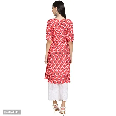 Stylish Digital Printed Woman Crepe Multicolored Kurtis Pack of 2-thumb2