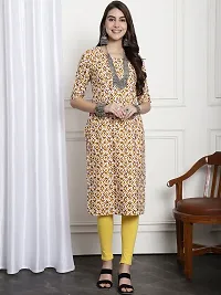 Fancy Crepe Printed Kurtas For Women Pack Of 6-thumb1