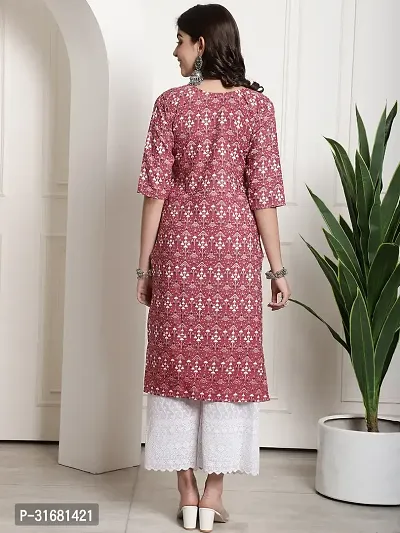 Fancy Crepe Printed Kurtas For Women Pack Of 6-thumb2