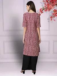 Stylish Crepe Stitched Kurta For Women-thumb2