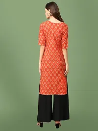 Stylish Crepe Printed Kurti For Women-thumb3