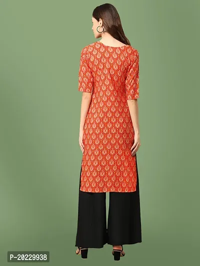 Stylish Crepe Printed Kurti For Women-thumb4