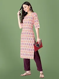 Stylish Crepe Printed Kurti For Women-thumb3