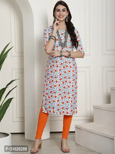 Stylish Multicoloured Crepe Kurta For Women Combo Of 3-thumb4