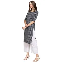 Women Crepe Digital Printed Straight Kurti  Pack of 3-thumb3