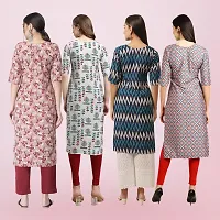 Women Stylish Crepe Printed Straight Kurta-thumb1