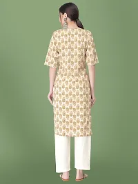 Stylish Crepe Printed Kurti For Women-thumb2