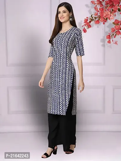 Stylish Crepe Stitched Kurta For Women-thumb2