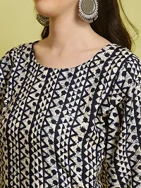 Stylish Crepe Printed Kurta Set For Women-thumb3